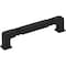 Jeffrey Alexander 128 mm Center-to-Center Matte Black Rustic Twist Tahoe Cabinet Pull 602-128BLK - alternate 1